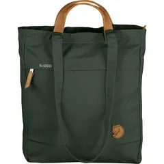 Fjällräven Totepack No. 1 Deep Forest Smidig veske i kraftig vokset stoff