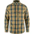 Fjällräven Lappland Mesh Shirt M L Light Olive-Indigo Blue, herre