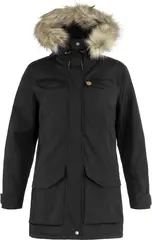 Fjällräven Nuuk Parka W Black L Komfortabel og varm parkas til dame