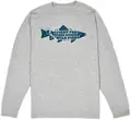 Frödin Free Rivers & Wild Fish L Sleeve Heather Grey L