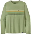 Patagonia M L/S Capilene SalviaGreen S Cool Daily Graphic Shirt